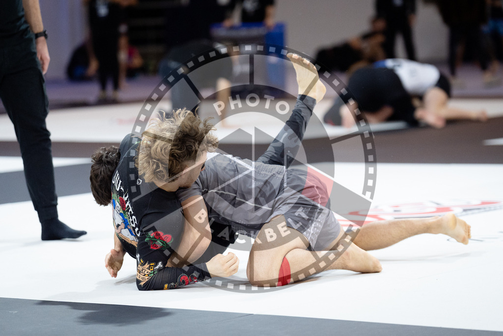 20260214PBB2018 | Fighters compete during the ADCC European Trials  competition day 1 in Belgrade, Serbia, on February 14, 2026.