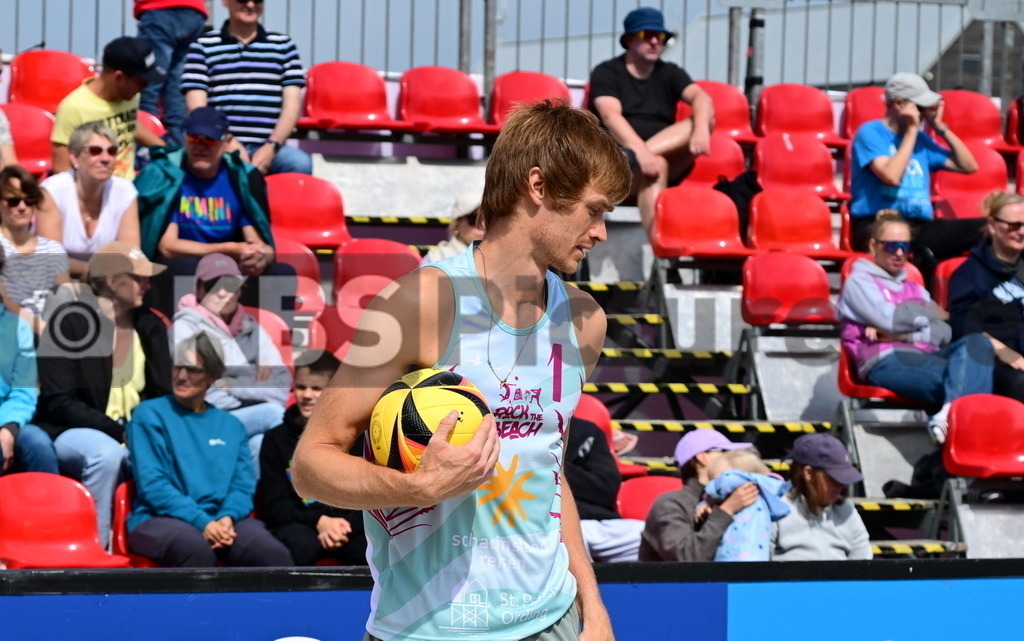 KBS Picture_Rock-The-Beach_Beachvollyball_058 | Wolf Peter (TuSA 06 Duesseldorf) ,Rock the Beach - die Nationale Beach-Vollyball Serie mit Festival-Charakter auf der Sandbank Strand in Ording vom 04.07. - 06.07.2025 , Qualifikation zur Deutschen Meisterschaft , - Realisiert mit Pictrs.com