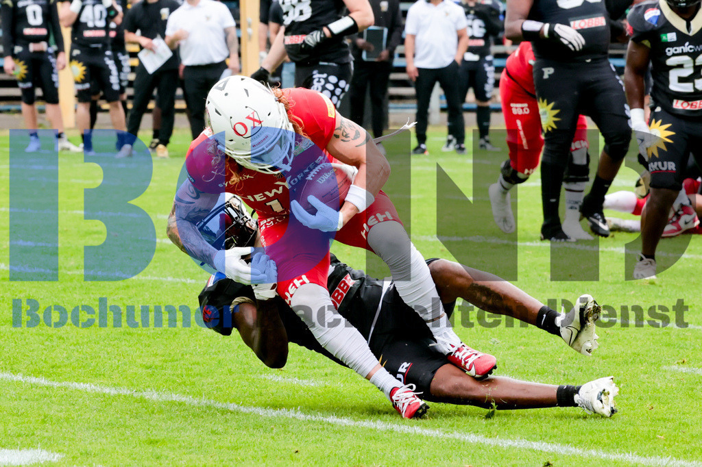 GFL: Paderborn Dolphins vs. New Yorker Lions{date} -  | {headline}(Foto: Sebastian Sendlak / BOND) - Realisiert mit Pictrs.com
