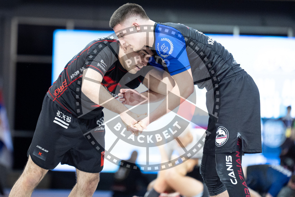 20260214PBB1408 | Fighters compete during the ADCC European Trials  competition day 1 in Belgrade, Serbia, on February 14, 2026.