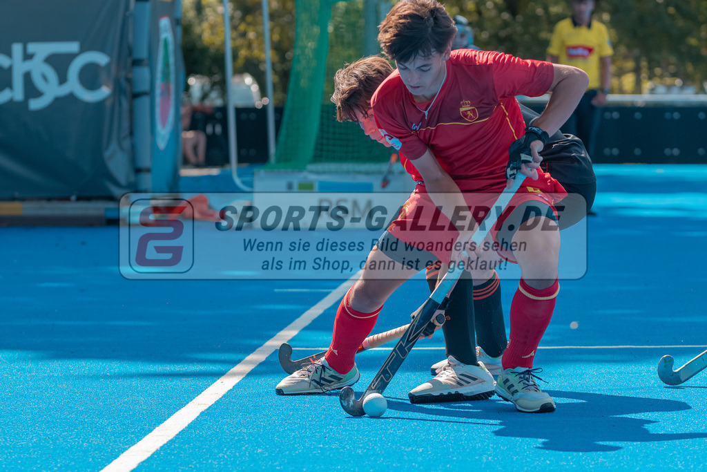 HK_20230711_101265 | Euro Hockey MU18 Spain vs Netherlands Championship Girls &amp; Boys am 11.7.2023 CHTC , Krefeld ,