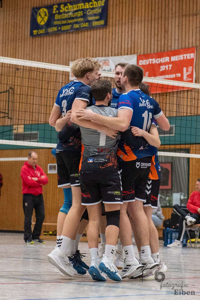 Oldenburger TB-VSG Ammerland | Volleyball Regionalliga; Oldenburger TB-VSG Ammerland am 24.01.2026 in Oldenburg (Sporthalle Haarenesch), Photo: Philip Eiben 2026 - Realized with Pictrs.com