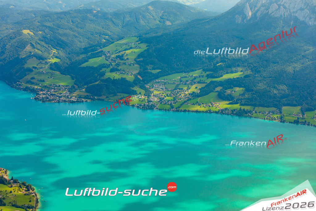 Weißenbach Steinbach am Attersee Bild- Das Luftbild wurde 2025 vom UL-Flugzeug heraus erstellt ( keine Drohne ) - Hochauflösende Luftaufnahme -Nicht vergleichbar mit Google Maps oder Satelittenbilder- Die Geschenkidee !Mit Lizenz und Bildrechte bestellbar