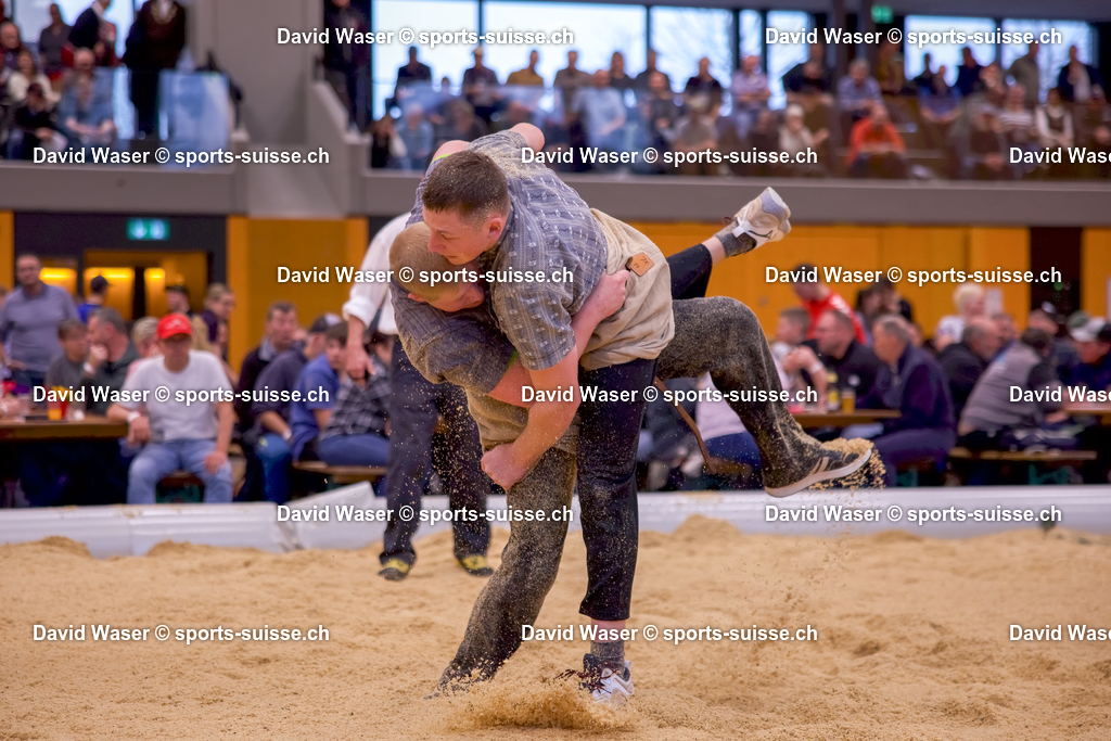 Sarnen 50. Grosser Hallenschwinget Sarnen Dreifach-Turnhalle le 14.03.2026 Photos Waser David (1) | sports-suisse.ch