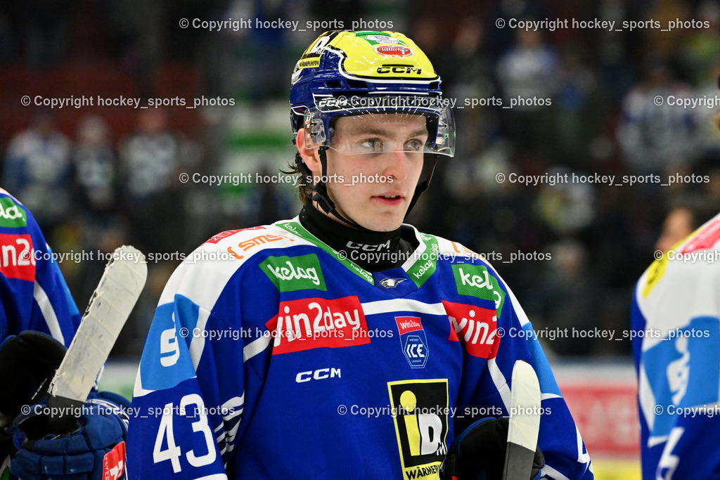 EC IDM WÄRMEPUMPEN VSV vs. MOSER MEDICAL GRAZ99ERS | #43 Julian Raspotnig EC VSV, EC IDM WÄRMEPUMPEN VSV vs. MOSER MEDICAL GRAZ99ERS, EC IDM WÄRMEPUMPEN VSV vs. MOSER MEDICAL GRAZ99ERS am 17.03.2026 in Villach (Stadthalle Villach), Austria, (Photo by Bernd Stefan)