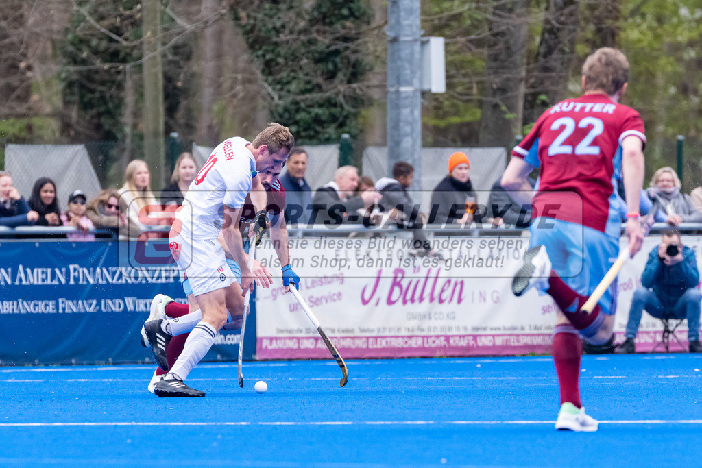 HK_20230415_106905 | 1. Bundesliga Herren Crefelder HTC - UHC Hamburg am 14.4.2023 Crefelder HTC, Krefeld , Niklas Wellen ( Crefelder HTC 10 )