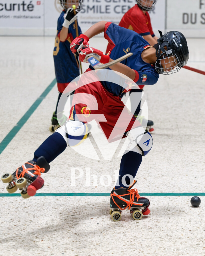 U13  - Geneve RHC v HC Munsingen W  |  during the U13  match between Geneve RHC and HC Munsingen W  at Centre sportif de la queue d'arve in Geneve, Switzerland