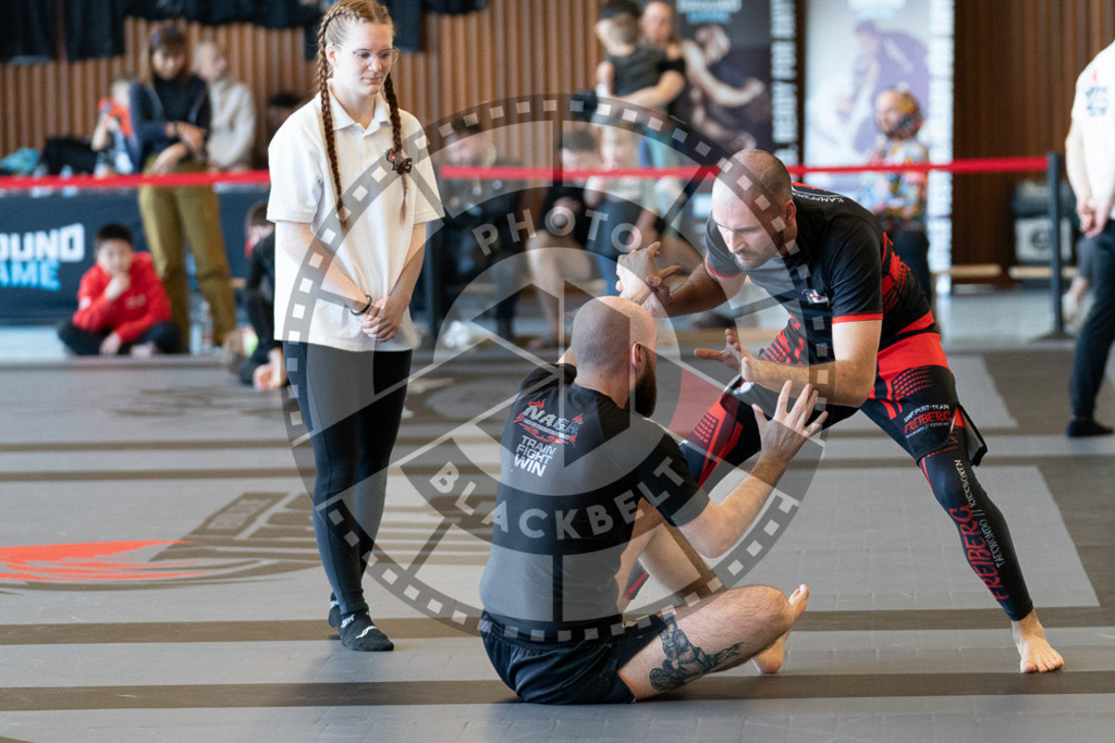 20250329PBB1944 | Fighters compete during the International Luta Livre (ILLCS) Germany IX Spring 2025 Competition spring on March 29, 2025 in Hannover, Germany.© Chiara Dazi