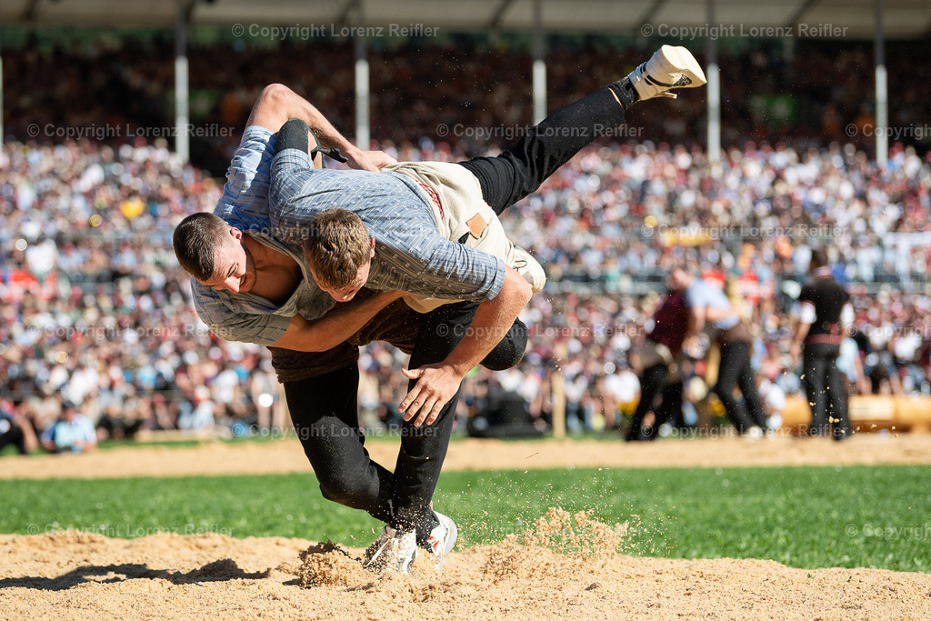 Schwingen -  ESAF Sonntag 2025 | Mollis, 31.8.25, Schwingen - ESAF Sonntag.