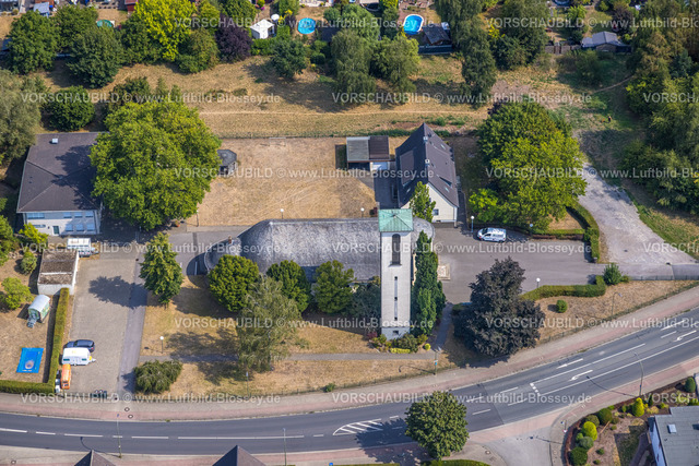 Hamm220809870Uentrop | Luftbild, St. Michael Kirche, Uentrop, Hamm, Ruhrgebiet, Nordrhein-Westfalen, Deutschland