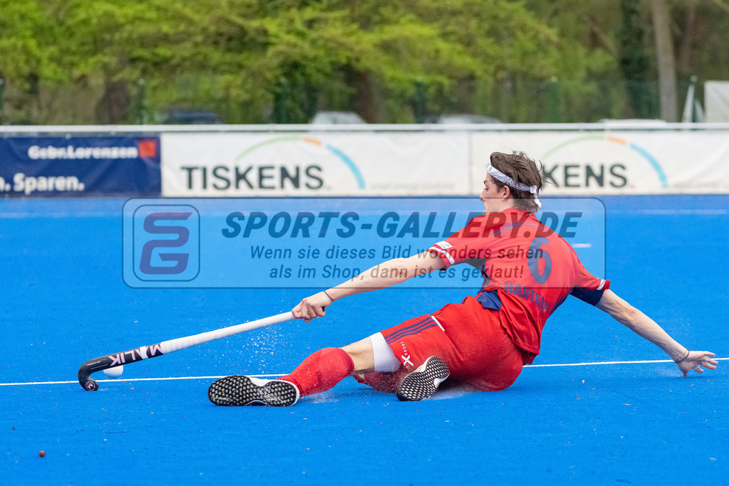 HK_20230422_107243 | 1. Bundesliga Herren Crefelder HTC - Düsseldorfer HC am 22.4.2023 Krefelder HTC ( CHTC ), Krefeld , Hartkopf Lasse ( Düsseldorfer HC #6 )
