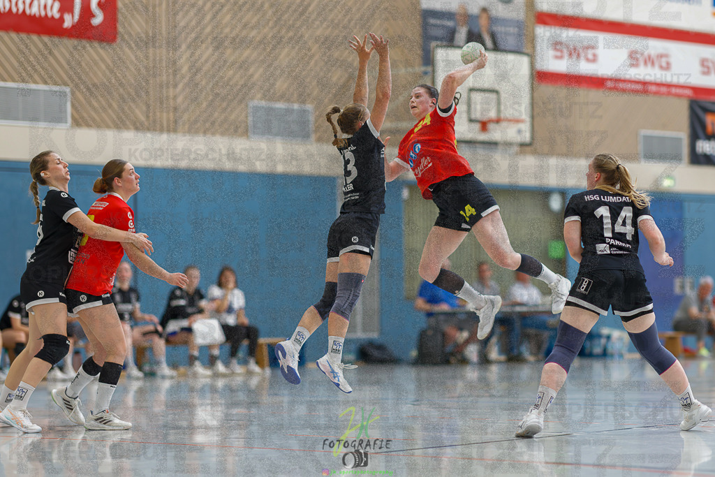 HSG Wettenberg - HSG Lumdatal | Wiederholungs-/Entscheidungsspiel um die Meisterschaft in der Frauen Oberliga Mitte und Aufstieg in die RegionalligaHSG Wettenberg - HSG Lumdatal am 11.05.2025 in Launsbach (Wettenberg) (Halle GS Launsbach (Wettenberg))Photo © 2025 - Jörg Heinrich - Realisiert mit Pictrs.com