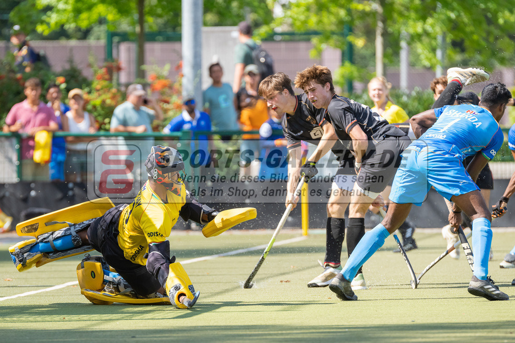 HK_20230822_103756 | 4 Nations Tournament Spiel um Platz 1 ( MU21 ) Indien - Germany am 22.8.2023 DHC Düsseldorf, Düsseldorf ,