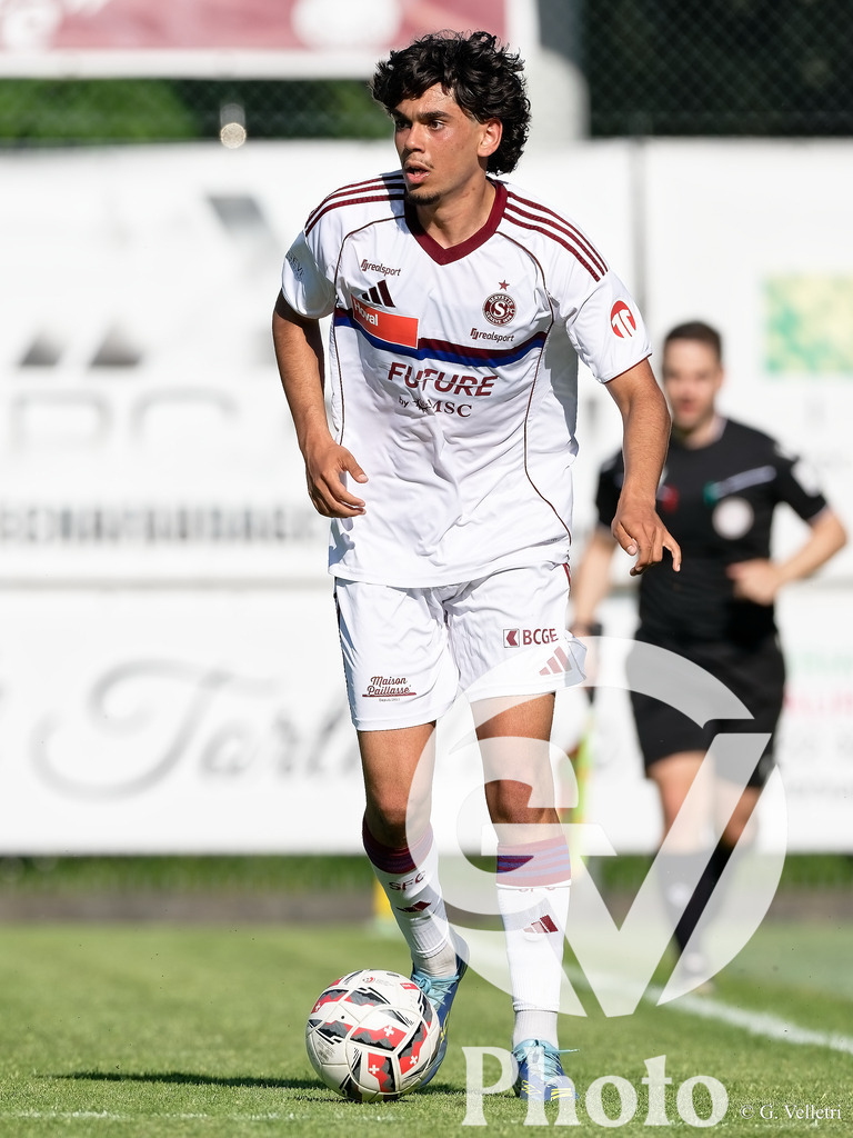 Lancy FC  v Servette FC M-21  - 1ere ligue Classic  | Geneva, Switzerland - April 25 : during the 1ere ligue Classic  match between Lancy FC  and Servette FC M-21  at Stade de Marignac on April 25 , 2026 in Geneva, Switzerland.