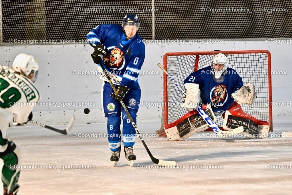 EC Ice Tigers Paternion vs. DSG Ledenitzen Faakersee 14.1.2024 | #8 Ortner Sandro, #21 Lesacher Jürgen