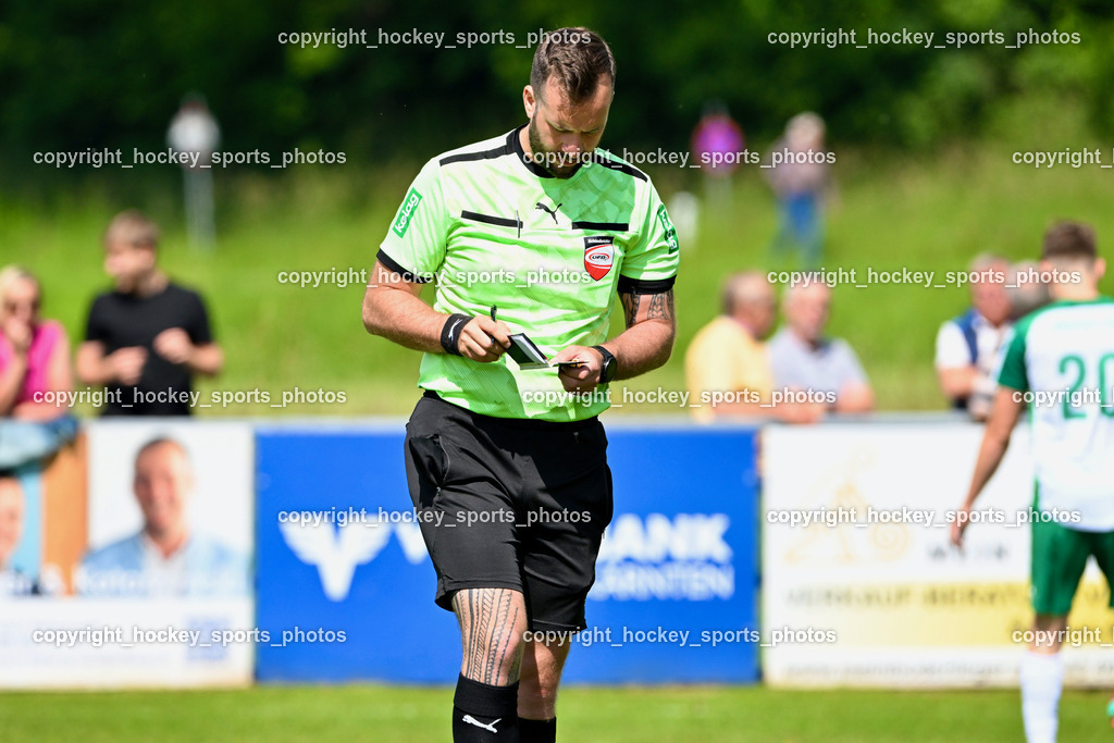 ATUS Velden vs. VST Völkermarkt | Dominik Sodamin Referee, ATUS Velden vs. VST Völkermarkt, ATUS Velden vs. VST Völkermarkt am 30.05.2024 in St. Egyden (Sportpark St. Egyden), Austria, (Photo by Bernd Stefan)