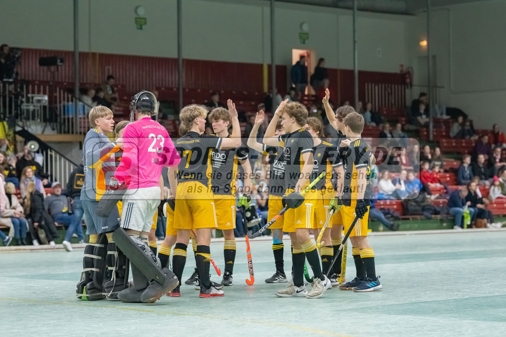 HK_20230305_106208 | Deutsche Meisterschaft MU16 Platz 3 Harvestehuder THC - Zehlend. Wespen am 5.3.2023 RWK, Köln ,