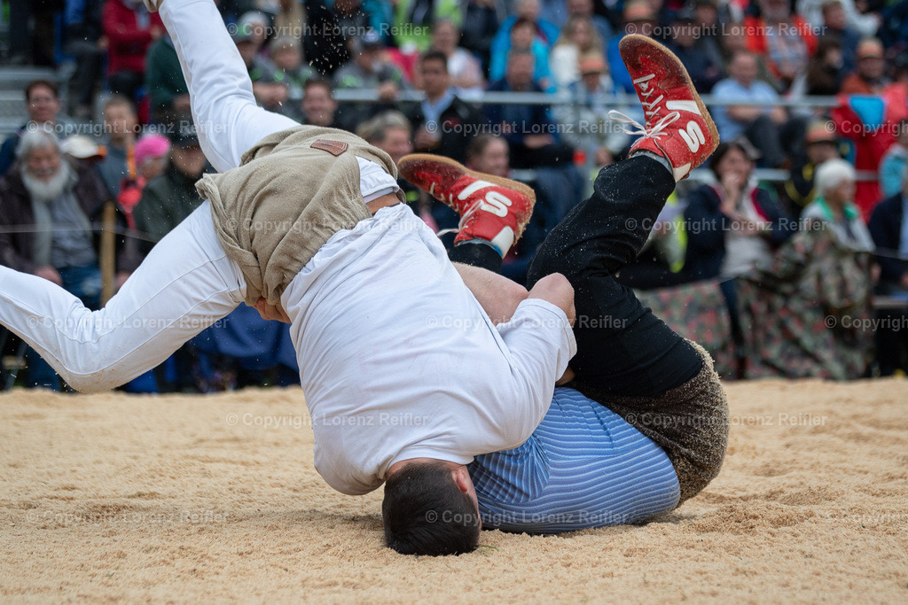Schwingen -  Appenzeller Kantonal Schwingfest 2024 | Hundwil, 7.7.24, Schwingen - Appenzeller Kantonal Schwingfest.