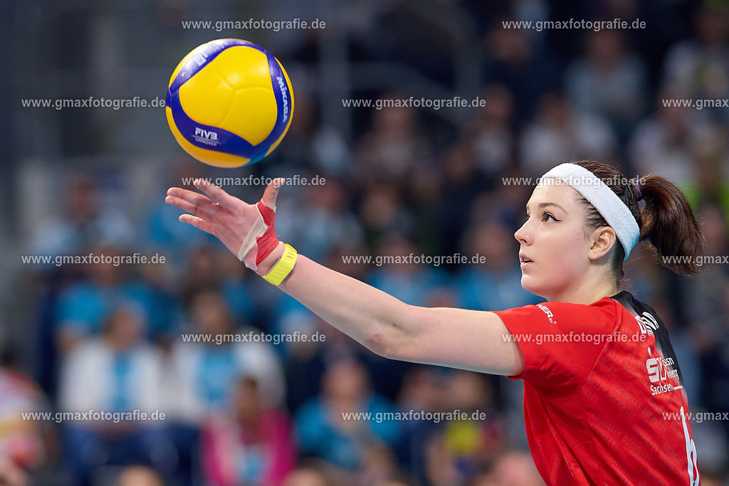 GER, Dresdner SC - USC Muenster, Volleyball, DVV-Pokalfinale Frauen 2025, 02.03.25 | GER, Dresdner SC - USC Muenster, Volleyball, DVV-Pokalfinale Frauen 2025, 02.03.25Foto: Gerald Oelze-de Stoppany