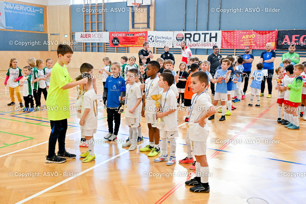 ASVÖ_ Fussballturnier SV Gallneukirchen_ 08.02.2025-140 | 08.02.2025, Gallneukirchen, AUT, ASVÖ, Fussball Nachwuchs Hallenturnier 2025, SV Gallneukirchen im Bild Teilnehmer U 7©Harald Dostal / fodo.media - Realisiert mit Pictrs.com