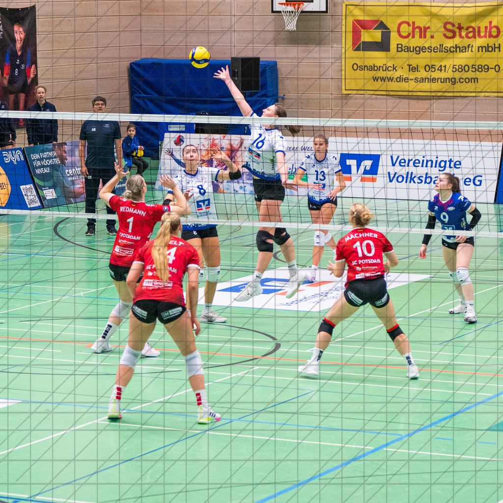 2. VBLF Nord 25/26 | Spiel 4017 | VC Osnabrück vs. Potsdam II | TÖNSING Jolina (VC Osnabrück e.V. #16) //  25.10.25: 2. VBLF Nord 25/26 | Spiel 4017 | VC Osnabrück vs. Potsdam II / Osnabrück / Deutschland  //   CREDIT:www.bullenfotos.de, Martin König, Hörner Weg 40, D-49078 Osnabrück, +4917663732967 // Nutzung und Weitergabe nur zu den vereinbarten Zwecken. Presseanfragen an Ersteller. Alle Rechte beim Ersteller. Honorierung nach MFM. - Realisiert mit Pictrs.com