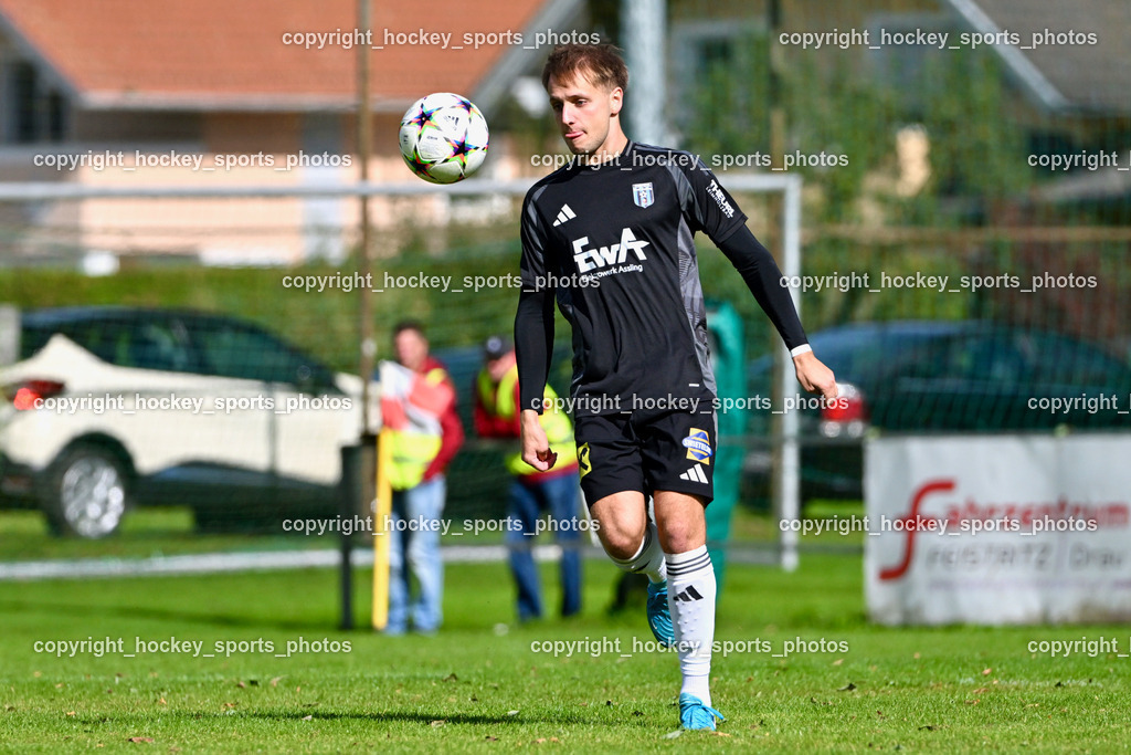 SV Rothentuhurn vs. URC Thal Assling | #17 Maximilian Ortner URC Thal Assling, SV Rothentuhurn vs. URC Thal Assling, SV Rothentuhurn vs. URC Thal Assling am 15.09.2024 in Rothenthurn (Sportplatz Rothenthurn), Austria, (Photo by Bernd Stefan)
