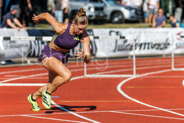 PUMA Fast Arms, Fast Legs; Wetzlar, 10.07.2026 | WETZLAR, GERMANY - JULY 10, 2026 :  Gina Lückenkemper (SCC Berlin) during the athletics meeting PUMA Fast Arms, Fast Legs at Stadion Wetzlar on July 10, 2026 in Wetzlar, Germany.