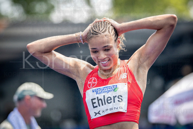 Multisport Event; Ratingen, 27.06.2026 | RATINGEN, GERMANY - JUNE 27, 2026 : Anna-Elisabeth Ehlers (GER / Germany) reacts during the heptathlon’s high jump of the Multisport Event at Stadion Ratingen on June 27, 2026 in Ratingen, Germany.