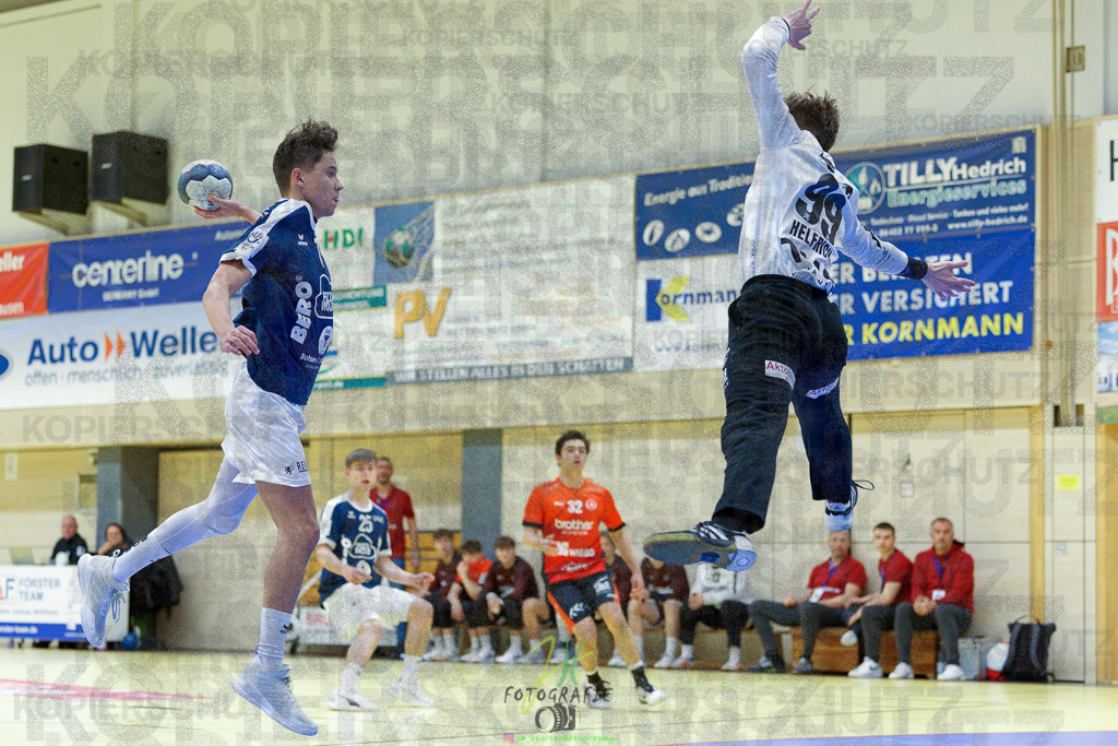 Jugendbundesliga A-Jugend; HSG Dutenhofen/Münchh. - HSG Rodgau Nieder-Roden | Jugendbundesliga A-Jugend; HSG Dutenhofen/Münchh. - HSG Rodgau Nieder-Roden am 07.12.2024 in Dutenhofen (Sporthalle Dutenhofen)Photo © 2024 - Jörg Heinrich - Realisiert mit Pictrs.com