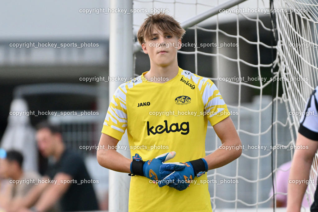 SC Magdalen vs. DSG Ledenitzen | #22 Michael Gaggl SC Magdalen, SC Magdalen vs. DSG Ledenitzen, SC Magdalen vs. DSG Ledenitzen am 19.07.2024 in Villach (Sportplatz Madalen), Austria, (Photo by Bernd Stefan)