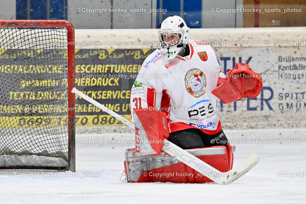 EC Spittal Hornets vs. ESV Ferlach 16.12.2023 | #31 Kocheim Marc