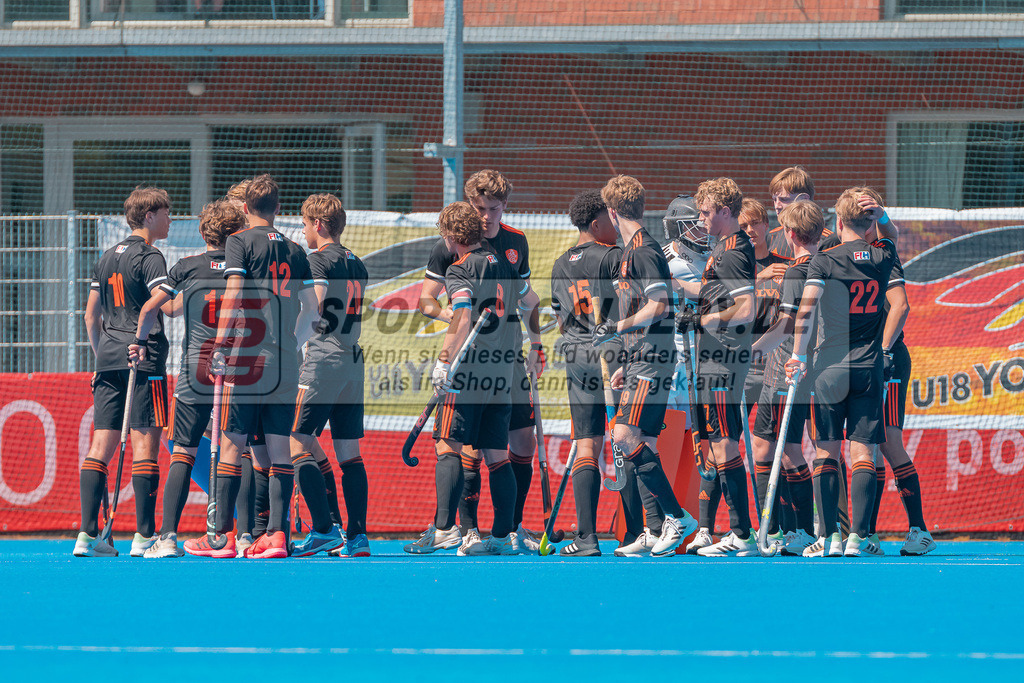 HK_20230711_101185 | Euro Hockey MU18 Spain vs Netherlands Championship Girls &amp; Boys am 11.7.2023 CHTC , Krefeld ,