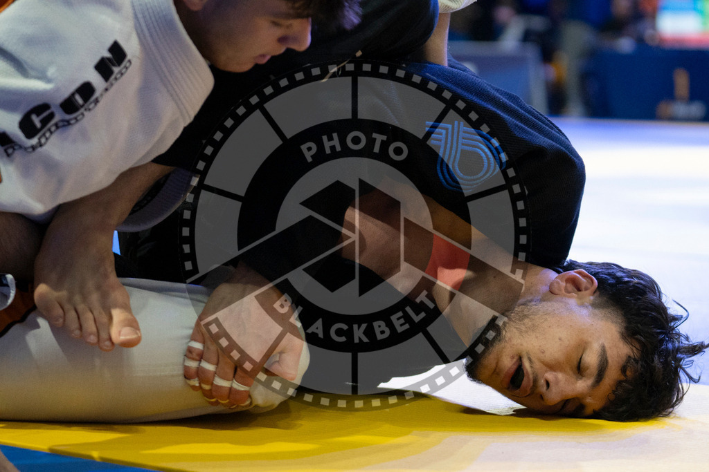 20240119PBB0137 | Fighters compete during the IBJJF European Championship in Paris, France, on January 19, 2024.