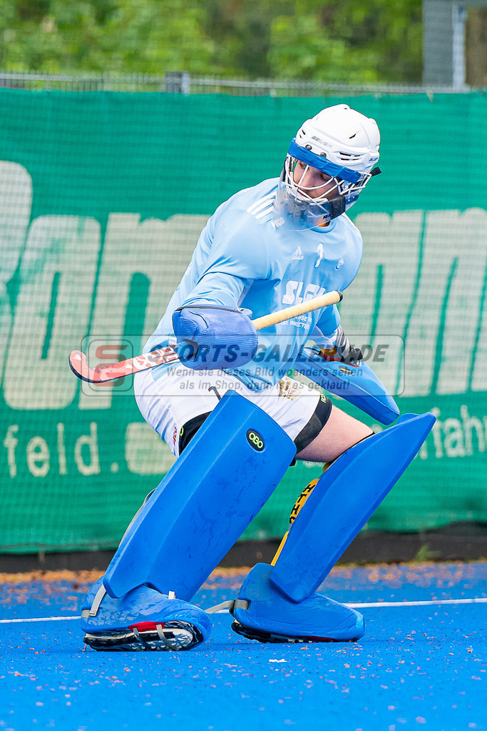 HK_20230507_901826 | 1. Bundesliaga Herren Creefelder HTC - Harvestehuder THC  am 7.5.2023 Crefelder HTC ( CHTC ), Krefeld  , Strohecker Moritz ( Torwart Harvestehuder THC #1 )
