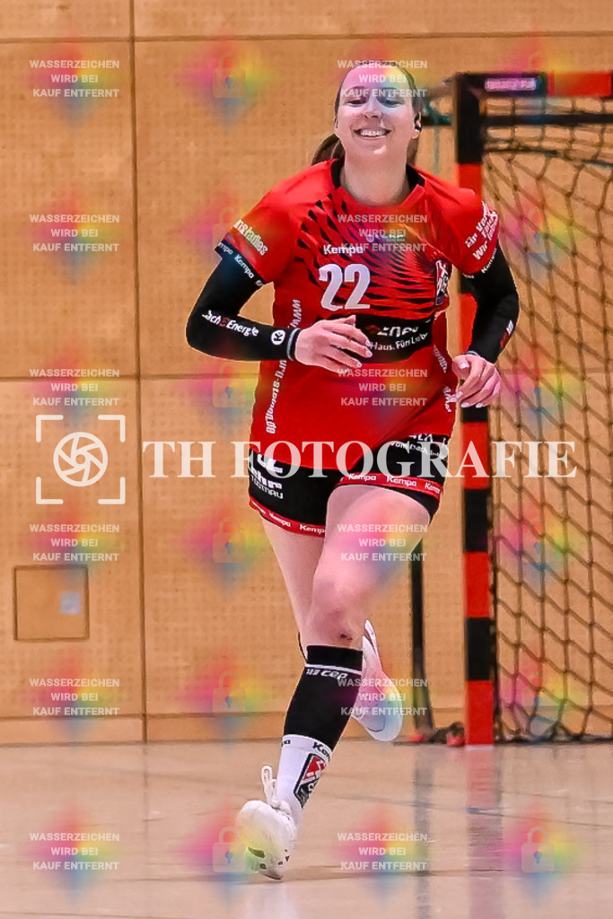 GER, SG Maulburg/Steinen - HB Kinzigtal, Handball, Suedbadenliga, 22. Spieltag, Saison 2023/2024, 27.04.2024 | Maike Hartmann (SG Maulburg/Steinen, #22)

GER, SG Maulburg/Steinen - HB Kinzigtal, Handball, Suedbadenliga, 22. Spieltag, Saison 2023/2024, 27.04.2024

Foto: TH Fotografie/Thomas Hess