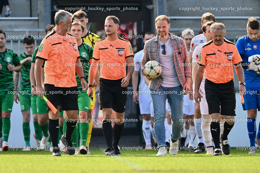 SC Landskron vs. Rapid Lienz | Johann Kraschl Referee,Daniel Wittmann Referee, Karl Krenn Referee, SC Landskron vs. Rapid Lienz, SC Landskron vs. Rapid Lienz am 22.09.2024 in Villach (Sportanlage Landskron), Austria, (Photo by Bernd Stefan)