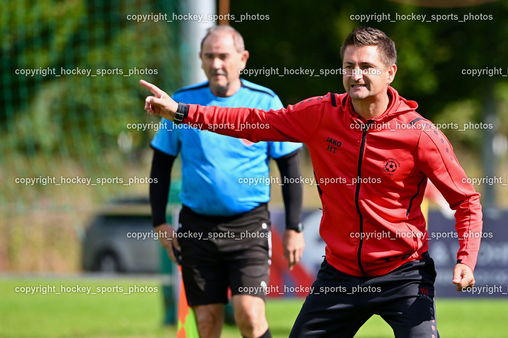 SV Rothentuhurn vs. URC Thal Assling | Headcoach SV Rothenthurn Hannes Truskaller, SV Rothentuhurn vs. URC Thal Assling, SV Rothentuhurn vs. URC Thal Assling am 15.09.2024 in Rothenthurn (Sportplatz Rothenthurn), Austria, (Photo by Bernd Stefan)
