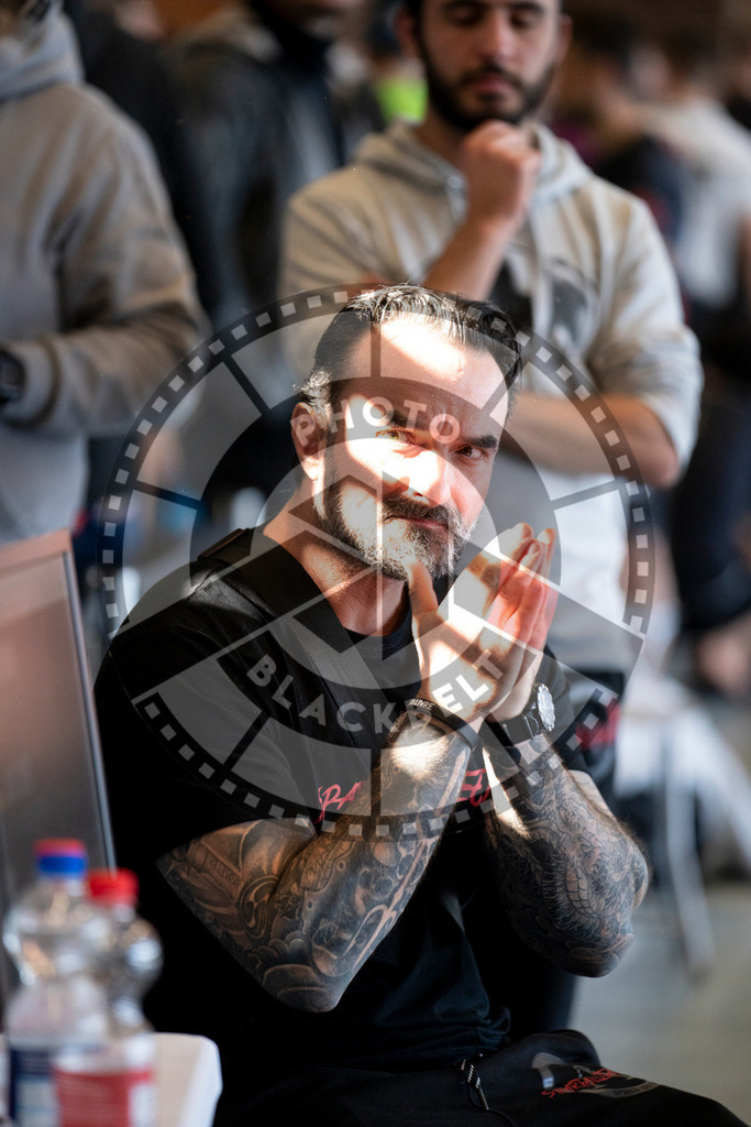 20240309PBB5663 | Fighters compete during the International Luta Livre (ILLCS) Spring Championship in Hannover, Germany, on March 9, 2024.