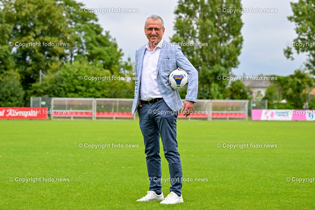 Gerhard Goetschhofer (Praesident OOEFV)_ 08.07.2024-6 | 08.07.2024, Linz, AUT, Gerhard Goetschhofer, im Bild Gerhard Goetschhofer (Praesident OOEFV)