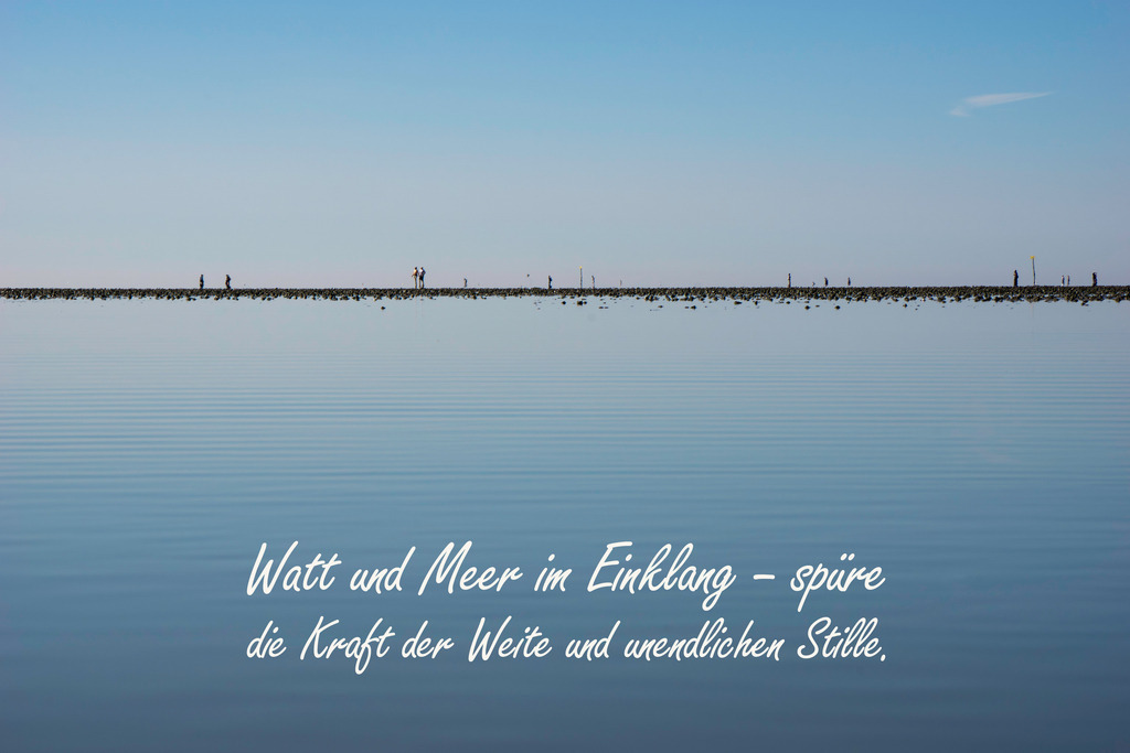 Meer Kalender 2026 - Nordseemotiv mit Text | Gestalten Sie Ihr Zuhause mit einzigartigen Bildern von Ostsee u. Nordsee – als Leinwandbild, Acryl, Alu-Dibond oder FineArt Hahnemühle, individuell anpassbar.