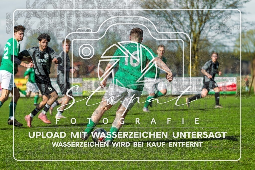 FGFS-SGA-1039 | Florian Bartels (SG Allertal #16) beim Herren Kreisliga HK Spiel zwischen FG Fulde-Stellichte und SG Allertal im Fulder Zentralstadion, Fulde (Simon Paul Stopat) - Realisiert mit Pictrs.com