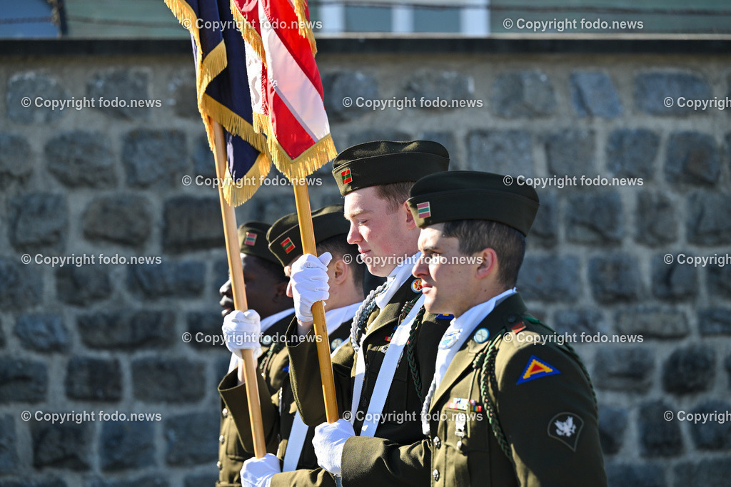 Internationale Gedenk- und Befreiungsfeier Gedenkstaette Mauthausen 2025_ 11.05.2025-21 | 11.05.2025, Mauthausen, AUT, Internationale Gedenk- und Befreiungsfeier Gedenkstaette Mauthausen 2025, 80 Jahre Befreiung KZ Mauthausen im Bild US Amerikanische Delegation