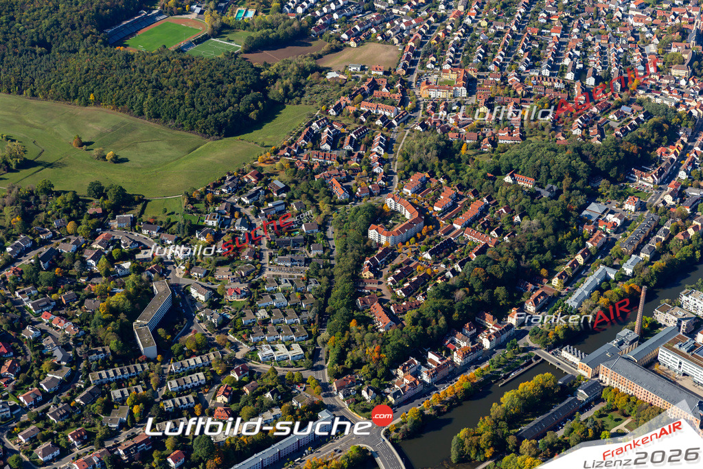 Das Luftbild der Stadt Gaustadt wurde 2019 vom Flugzeug heraus erstellt (keine Drohne) Aufnahmehöhe ca.400 Meter- hohe Auflösung- beste Druck-Qualität garantiert!