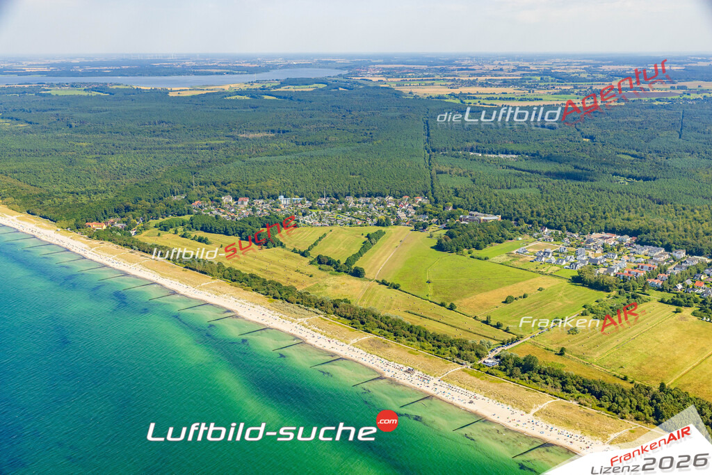 Müritz Graal-Müritz Bild- Das Luftbild wurde 2025 vom UL-Flugzeug heraus erstellt ( keine Drohne bzw. Drohnenaufnahme ) - Hochauflösende Luftaufnahme -Nicht vergleichbar mit Google Maps oder Satelittenbilder- Die Geschenkidee !Mit Lizenz und Bildrechte bestellbar - CC