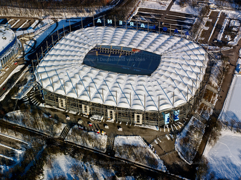 26B0105 | Volksparkstadion, Freie und Hansestadt Hamburg, Winteraufnahmen