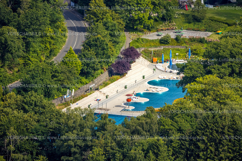 Witten230700867 | Luftbild, Freibad, Annen, Witten, Ruhrgebiet, Nordrhein-Westfalen, Deutschland