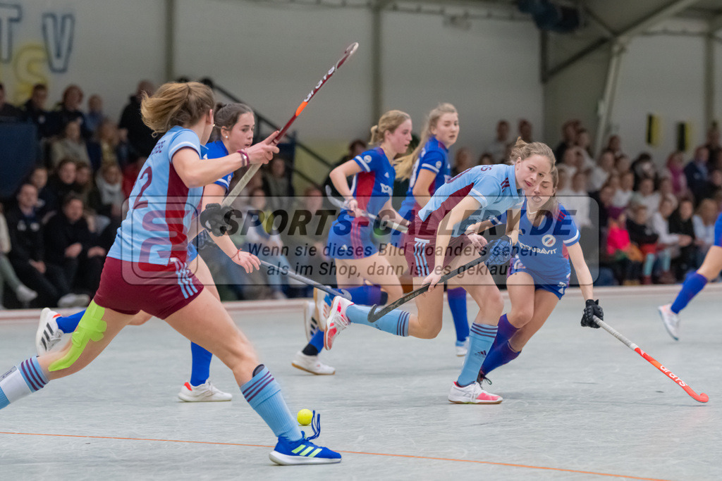 HK_20230225_104349 | Deutsche Meisterschaft WU16 Mannheimer HC - UHC Hamburg am 25.2.2023 DSC 99, Düsseldorf ,