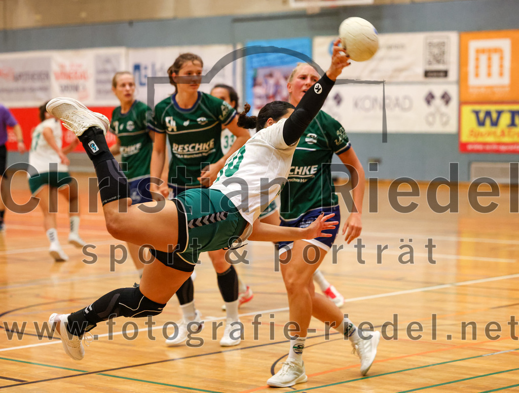 2023-09-16_048_TSV_Vaterstetten_gegen_SV_Muenchen_Laim | Baldham, Deutschland, 16.09.2023:
Handball, Bayernliga Frauen Staffel Süd 2023 / 2024, 1. Spieltag, TSV Vaterstetten gegen SV München Laim, Endergebnis: 23:34

Lilian Müller (TSV Vaterstetten, #10)

Foto: Christian Riedel / fotografie-riedel.net