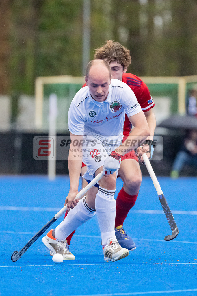HK_20230422_107263 | 1. Bundesliga Herren Crefelder HTC - Düsseldorfer HC am 22.4.2023 Krefelder HTC ( CHTC ), Krefeld , Ehling Jonathan ( Crefelder HTC #22 )