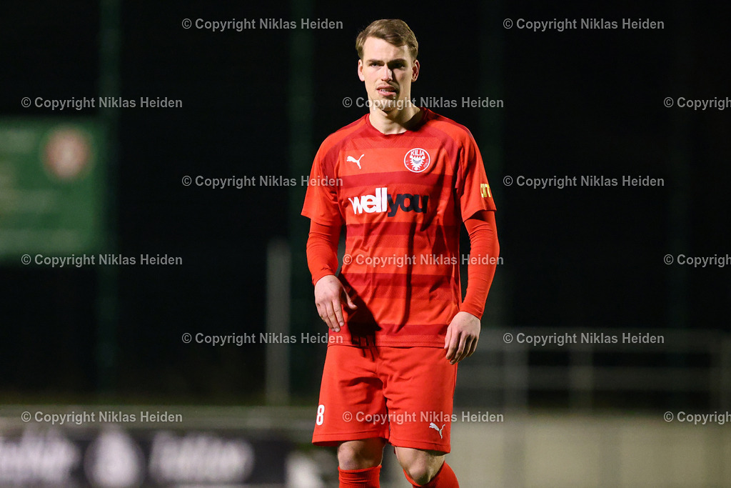 NH_FCKiliaKiel_TuSRotenhof_FlensOberliga_18032026 | #18 Paul Meseberg (FC Kilia Kiel)Fußball I Herren I Flens Oberliga I Saison 2025-2026 I 18. Spieltag I FC Kilia Kiel - TuS Rotenhof I 18.03.2026 I Kilia Stadion
